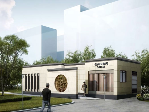 七叉镇豪华组装型移动厕所